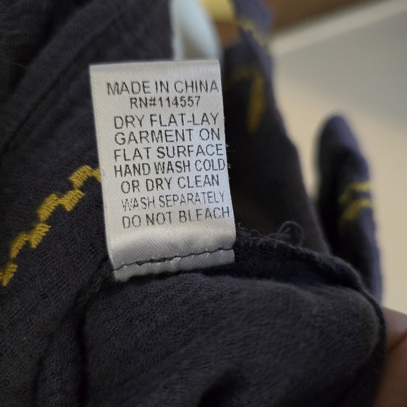 THML | Large | Cotton Embroidered Tunic - Picture 9 of 9